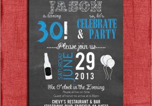 Surprise 30th Birthday Invitations Surprise 21st 30th 40th 50th Chalkboard Style Birthday