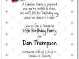 Surprise 30th Birthday Party Invitation Wording 8 Best Of Surprise 50th Birthday Invitations