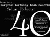 Surprise 40th Birthday Party Invitations Templates Free 40th Surprise Birthday Party Invitations Bagvania Free