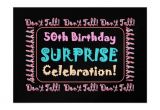 Surprise 50th Birthday Invites 50th Birthday Surprise Party Invitations Free Invitation