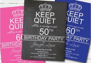 Surprise 50th Birthday Invites Items Similar to Surprise 50th Birthday Party Invitation