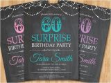 Surprise 60 Birthday Party Invitations Examples Of Birthday Invitations 33 Free Psd Vector Ai