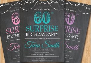 Surprise 60 Birthday Party Invitations Examples Of Birthday Invitations 33 Free Psd Vector Ai