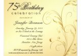 Surprise 75th Birthday Invitation Templates Personalized 75th Invitations Custominvitations4u Com