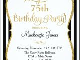 Surprise 75th Birthday Invitations Wording 75th Birthday Invitations 50 Gorgeous 75th Party Invites