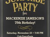 Surprise 75th Birthday Party Invitations the Best 75th Birthday Invitations and Party Invitation