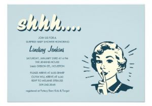 Surprise Baby Shower Invite Surprise Baby Shower Invitation Wording to Have An Amazing