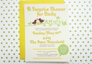 Surprise Baby Shower Invite Things I Make and Stuff I Like Surprise Baby Shower