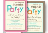 Surprise Birthday Invitation Templates Free Download 26 Surprise Birthday Invitation Templates Free Sample