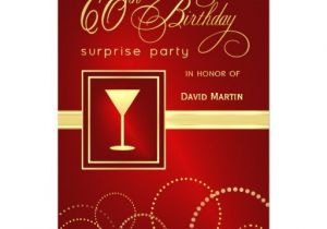 Surprise Birthday Invitations Uk 60th Birthday Surprise Party Invitations Red Zazzle