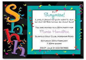 Surprise Birthday Invitations Uk Surprise Party Invitation Surprise Party Invitation Best