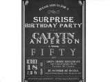 Surprise Birthday Party Invitations for Adults Surprise Birthday Invitation Adult