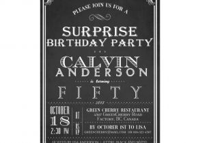Surprise Birthday Party Invitations for Adults Surprise Birthday Invitation Adult