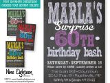 Surprise Birthday Party Invitations for Adults Surprise Party Invitation Adult Custom Printable by