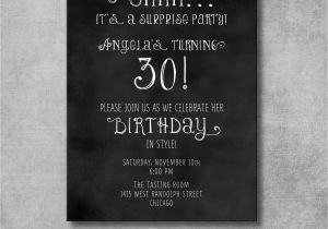 Surprise Birthday Party Invitations Templates Free Download Free Printable Surprise Party Invitation Template