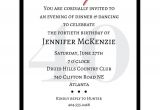 Surprise Graduation Party Invitation Wording Petite Classic 40th Birthday Surprise Party Invitations