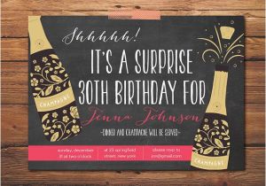 Surprise Party Invitation Template 17 Outstanding Surprise Party Invitations & Designs