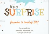 Surprise Party Invitation Template Download 14 Surprise Birthday Invitations Free Psd Vector Eps