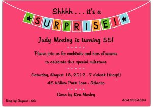 Surprise Party Invitation Template Download Surprise Birthday Party Invitations Templates Free