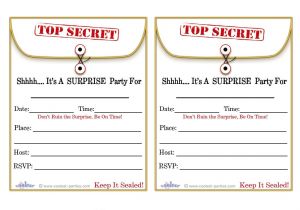 Surprise Party Invitation Template Free Printable Surprise Birthday Party Invitations