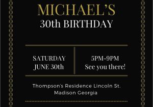 Surprise Party Invitation Template Free Surprise Party Invitation Template In Adobe