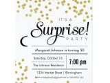 Surprise Party Invitation Template Uk Confetti Surprise Party Invitation Zazzle Com Surprise