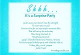Surprise Party Invite Wording Surprise Birthday Party Invitation Wording Wordings and