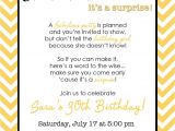 Surprise Party Invite Wording Wording for Surprise Birthday Party Invitations Drevio