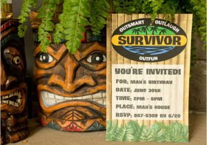 Survivor Party Invitations Kara 39 S Party Ideas Quot Survivor Quot themed Summer Party Kara 39 S