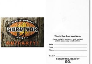 Survivor Party Invitations Survivor Party Invitations Cimvitation