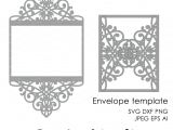 Svg Wedding Invitation Template Wedding Invitation Pattern Card Template Lace Folds
