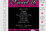 Sweet 16 Party Invitation Templates Free 8 Best Images Of Free Printable Sweet 16 Invitations