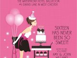 Sweet 16 Party Invitation Templates Free Birthday Party Sweet 16 Birthday Invitations Templates