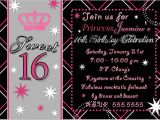 Sweet 16 Party Invitation Templates Free Party Invitations Best Sweet 16 Party Invitaions Sample