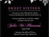 Sweet 16 Party Invitation Templates Free Sweet 16th Birthday Invitations Templates Free Drevio