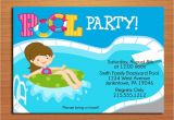 Swimming Birthday Party Invitations Templates Free Free Printable Birthday Pool Party Invitations Templates