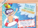 Swimming Party Invitation Template Free Free Party Invitation Free Premium Templates