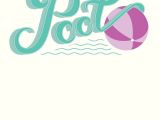 Swimming Pool Party Invitation Free Template Pool Party Free Printable Party Invitation Template