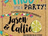 Taco Bout A Party Invitation Taco Fiesta Party Invitation Engagement Anniversary