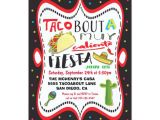 Taco Party Invitation Template Free Taco Mexican Fiesta Party Invitation Zazzle Com