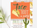 Taco Party Invitation Wording Taco Party Fiesta Invitations Cinco De Mayo Invitations