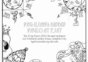 Tagalog Wedding Invitation Template Practical Pinay Our Tagalog Wedding Invitation