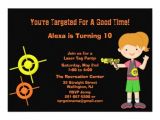 Target Birthday Party Invitations 76 Laser Tag Birthday Invitations Laser Tag Birthday