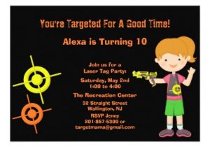 Target Birthday Party Invitations 76 Laser Tag Birthday Invitations Laser Tag Birthday