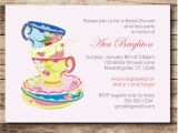 Tea Cup Bridal Shower Invitations Tea Cup Bridal Shower Invitation Printable by