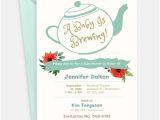 Tea Party Invitation Template Word 10 Office Baby Shower Invitation Templates In Word