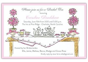 Tea Party Invite Wording High Tea Invitations Paperstyle