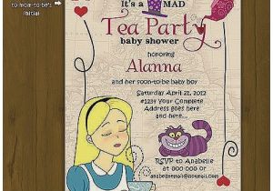 Tea Party themed Baby Shower Invitations Baby Shower Invitation New Tea Party themed Baby Shower