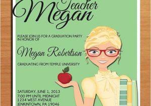 Teacher Graduation Party Invitations 40 Best Graduation Ideas Images On Pinterest Birthdays