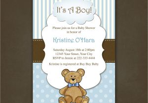 Teddy Bear Baby Shower Invitations Templates Tips Teddy Bear Baby Shower Invitations Templates with